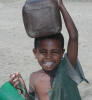 boy with water